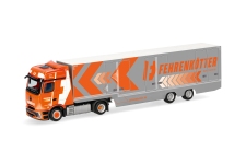 Herpa 321440 - H0 - Mercedes-Benz A L Koffer-Sattelzug Fehrenkötter